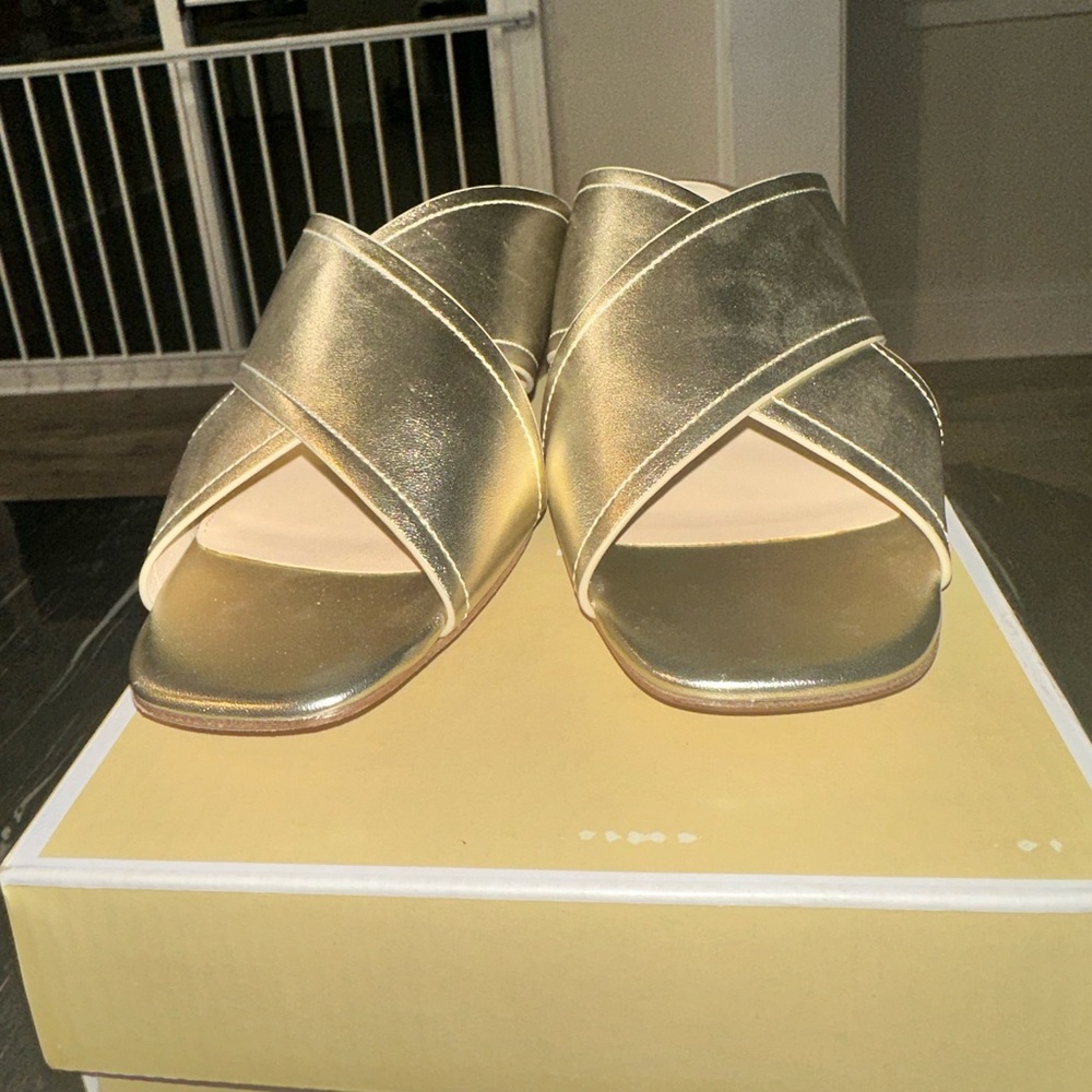 Gold Sandals
